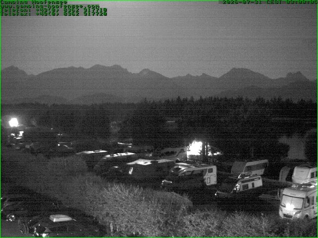 Archiv Foto Webcam Campingplatz am Hopfensee
