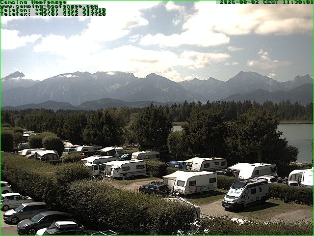 Archiv Foto Webcam Campingplatz am Hopfensee