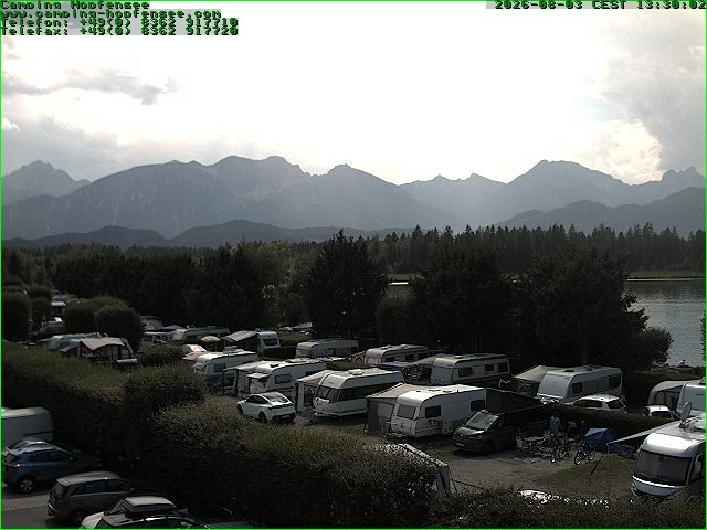 Archiv Foto Webcam Campingplatz am Hopfensee
