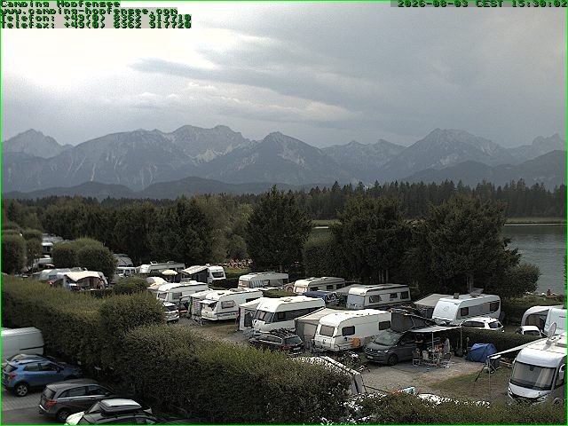 Archiv Foto Webcam Campingplatz am Hopfensee
