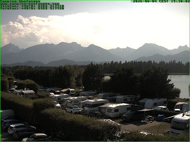 Archiv Foto Webcam Campingplatz am Hopfensee