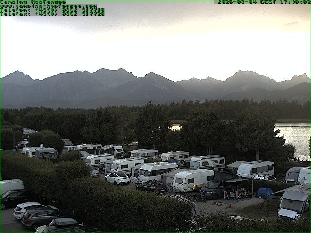 Archiv Foto Webcam Campingplatz am Hopfensee