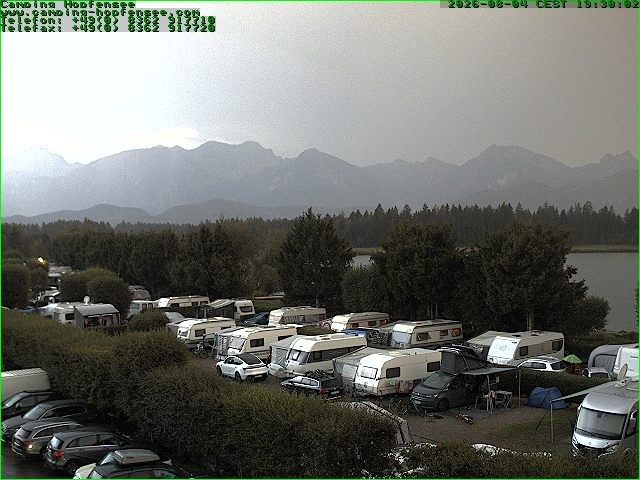 Archiv Foto Webcam Campingplatz am Hopfensee