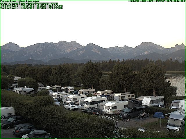 Archiv Foto Webcam Campingplatz am Hopfensee