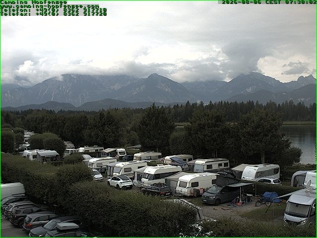 Archived image Webcam Camsite at Hopfensee