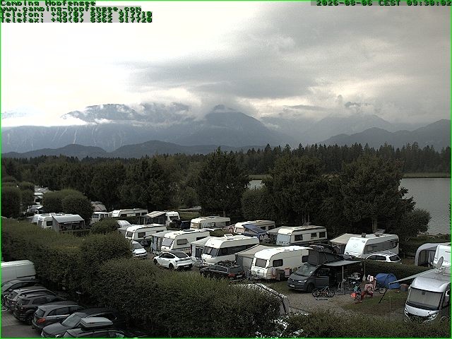 Archived image Webcam Camsite at Hopfensee