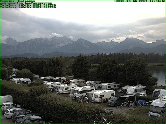 Archived image Webcam Camsite at Hopfensee