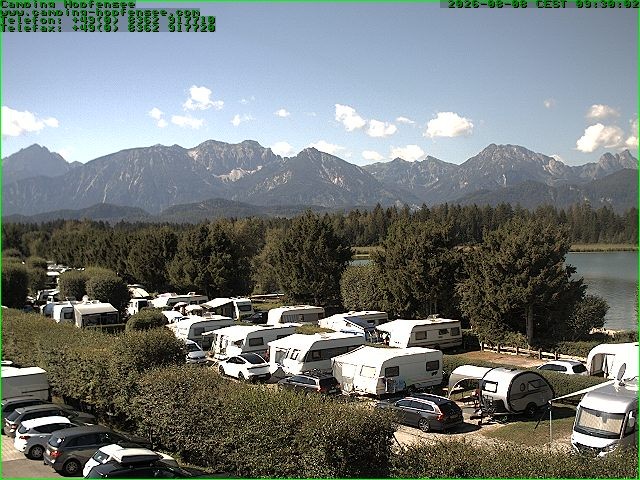 Archiv Foto Webcam Campingplatz am Hopfensee