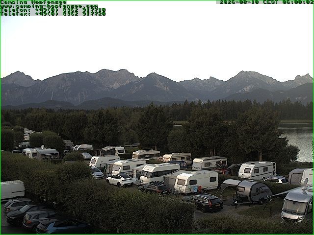 Archiv Foto Webcam Campingplatz am Hopfensee