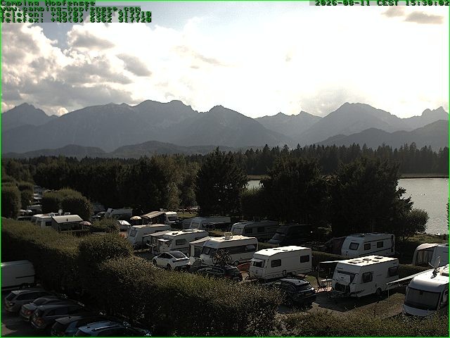 Archiv Foto Webcam Campingplatz am Hopfensee