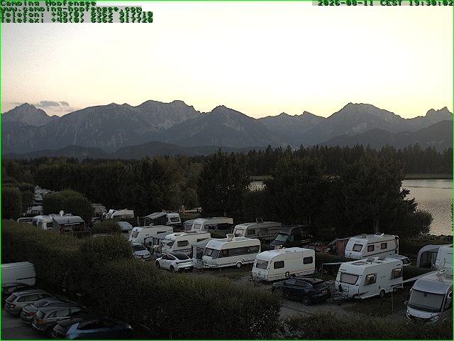 Archiv Foto Webcam Campingplatz am Hopfensee