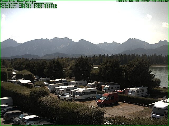Archiv Foto Webcam Campingplatz am Hopfensee