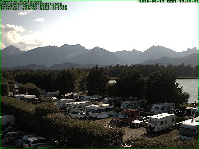 Archiv Foto Webcam Campingplatz am Hopfensee