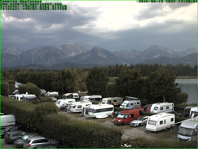 Archiv Foto Webcam Campingplatz am Hopfensee