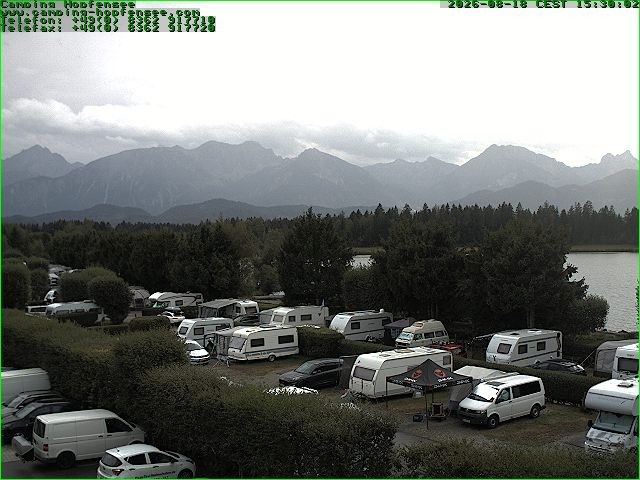 Archiv Foto Webcam Campingplatz am Hopfensee