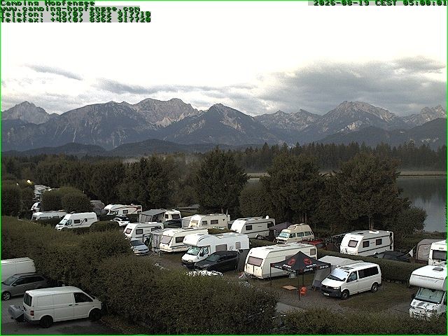 Archiv Foto Webcam Campingplatz am Hopfensee