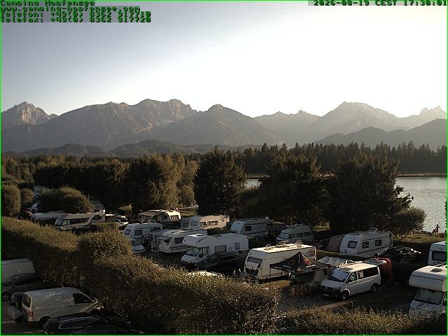 Archiv Foto Webcam Campingplatz am Hopfensee
