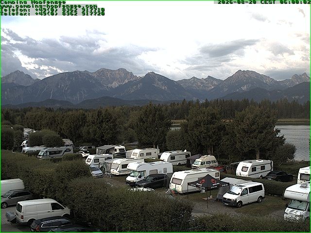Archived image Webcam Camsite at Hopfensee
