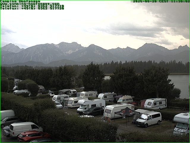 Archived image Webcam Camsite at Hopfensee