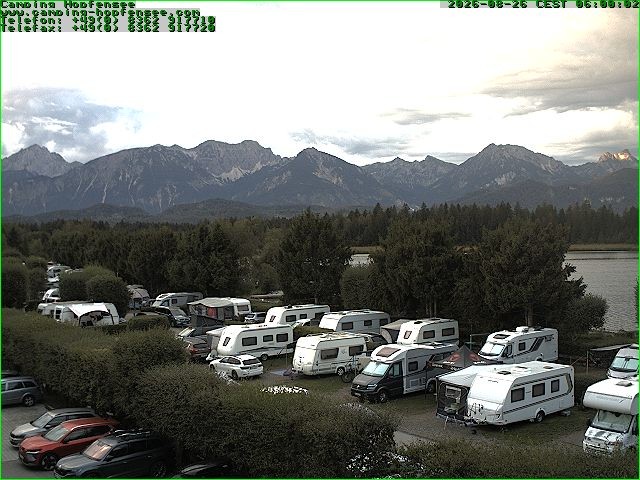 Archiv Foto Webcam Campingplatz am Hopfensee