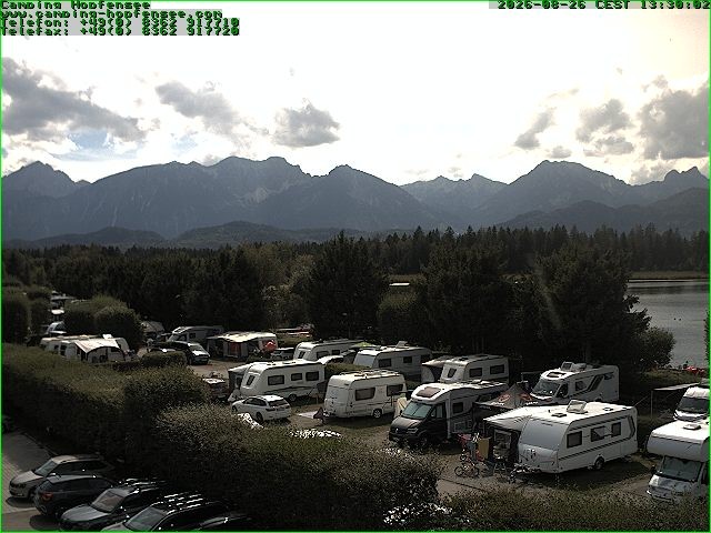 Archiv Foto Webcam Campingplatz am Hopfensee
