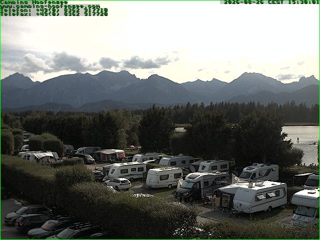Archiv Foto Webcam Campingplatz am Hopfensee