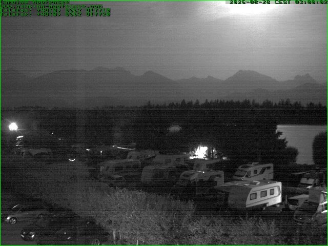 Archived image Webcam Camsite at Hopfensee