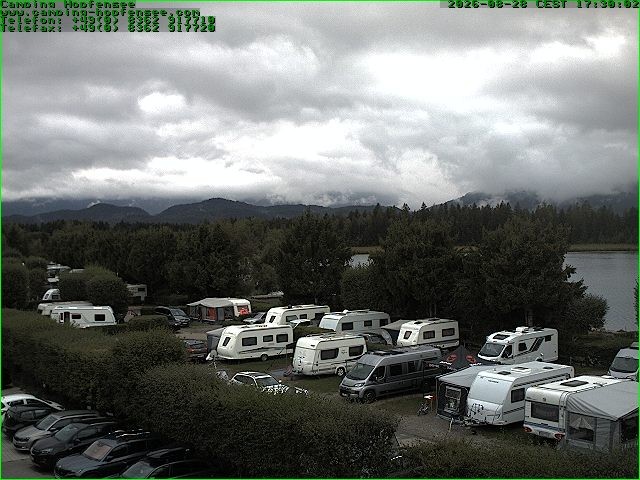 Archived image Webcam Camsite at Hopfensee