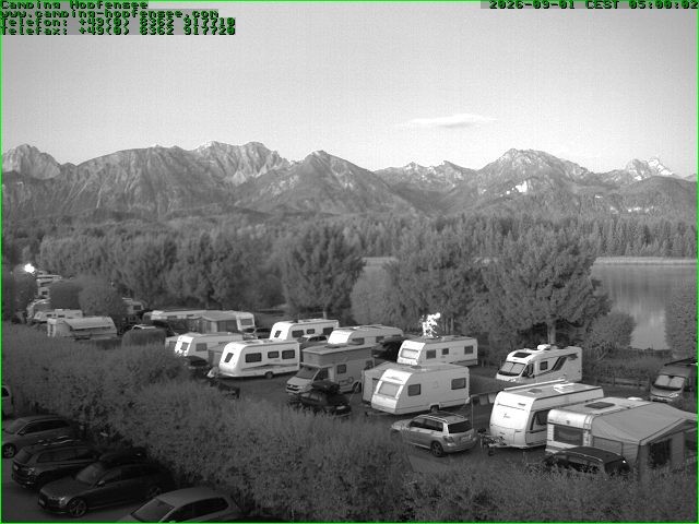 Archiv Foto Webcam Campingplatz am Hopfensee