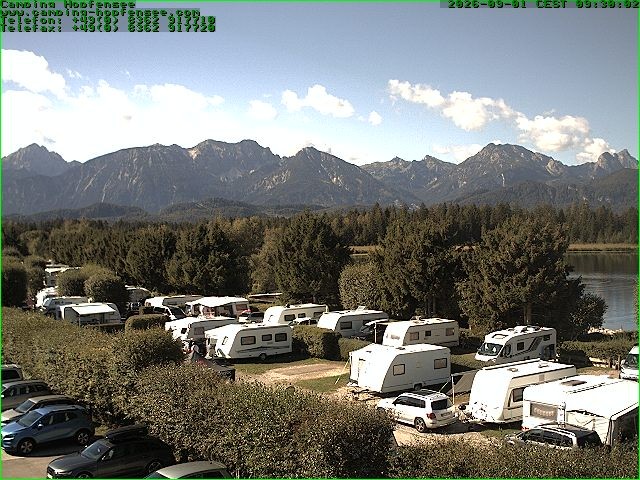 Archiv Foto Webcam Campingplatz am Hopfensee