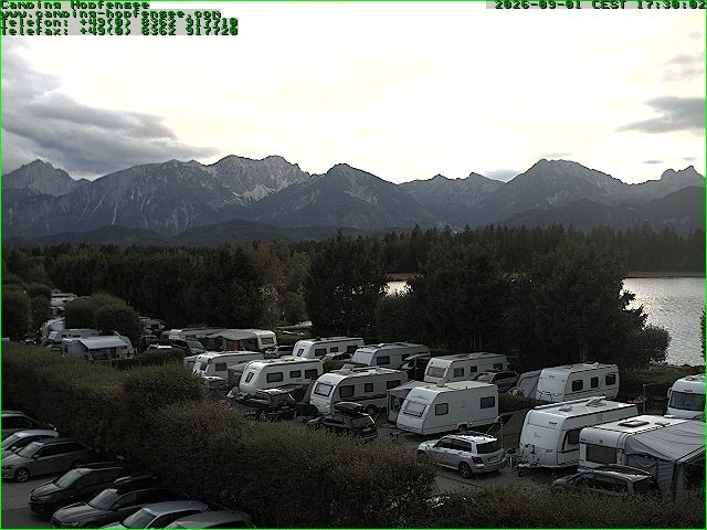 Archiv Foto Webcam Campingplatz am Hopfensee
