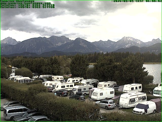 Archiv Foto Webcam Campingplatz am Hopfensee