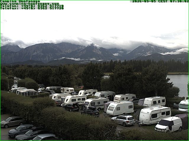 Archiv Foto Webcam Campingplatz am Hopfensee