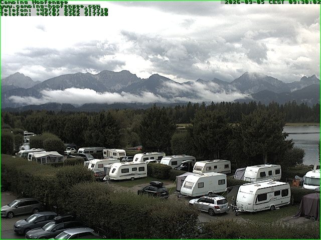 Archiv Foto Webcam Campingplatz am Hopfensee