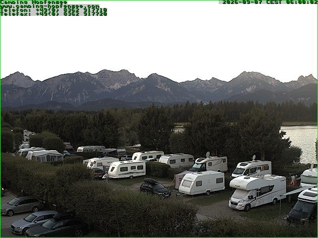 Archiv Foto Webcam Campingplatz am Hopfensee