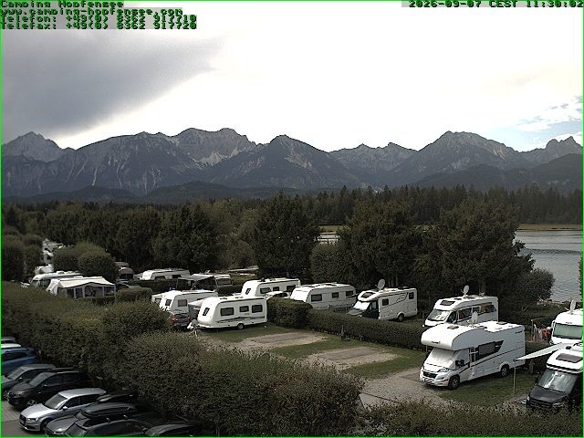 Archiv Foto Webcam Campingplatz am Hopfensee