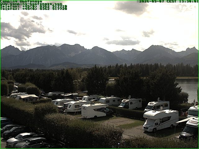Archiv Foto Webcam Campingplatz am Hopfensee