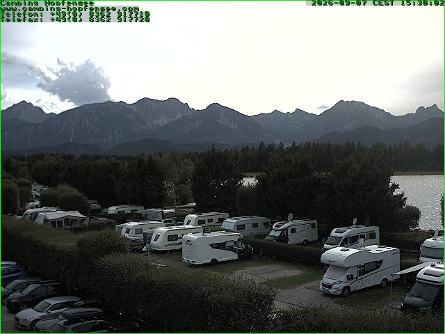 Archiv Foto Webcam Campingplatz am Hopfensee