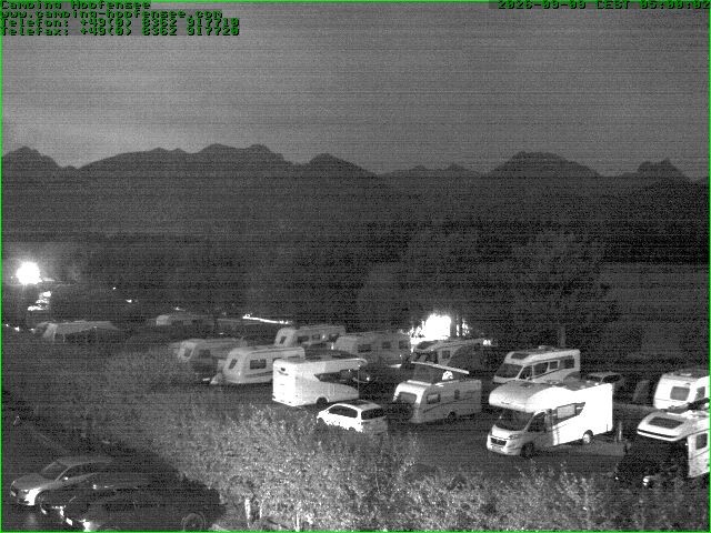 Archiv Foto Webcam Campingplatz am Hopfensee