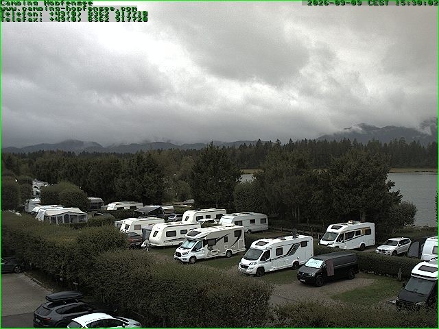 Archiv Foto Webcam Campingplatz am Hopfensee