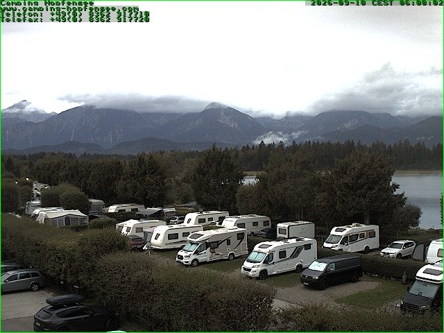 Archiv Foto Webcam Campingplatz am Hopfensee
