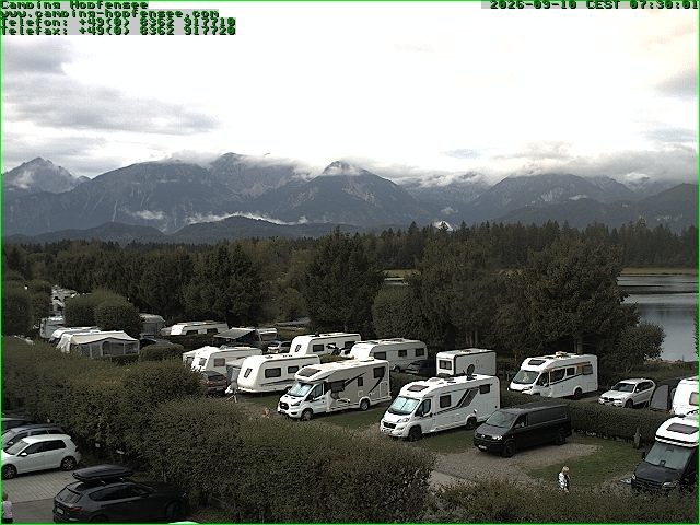 Archiv Foto Webcam Campingplatz am Hopfensee