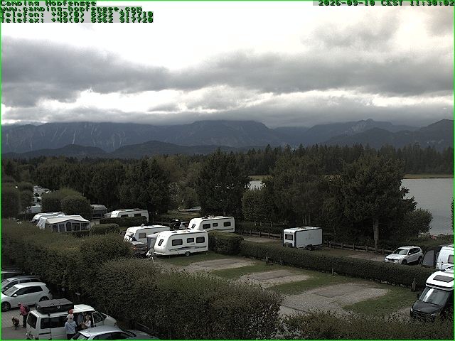 Archiv Foto Webcam Campingplatz am Hopfensee