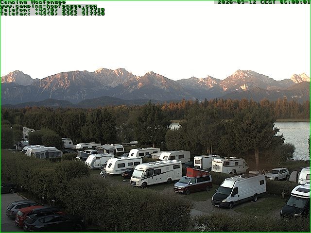 Archiv Foto Webcam Campingplatz am Hopfensee