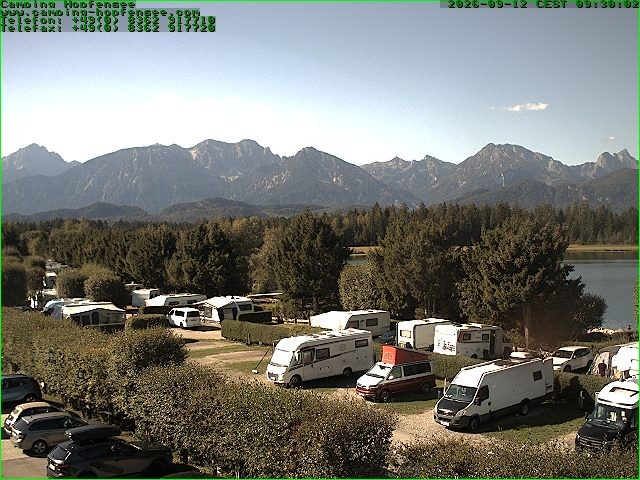 Archiv Foto Webcam Campingplatz am Hopfensee