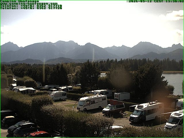 Archiv Foto Webcam Campingplatz am Hopfensee