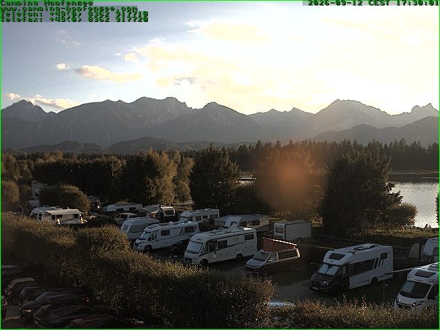 Archiv Foto Webcam Campingplatz am Hopfensee