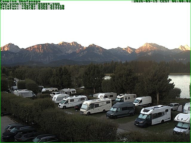 Archiv Foto Webcam Campingplatz am Hopfensee