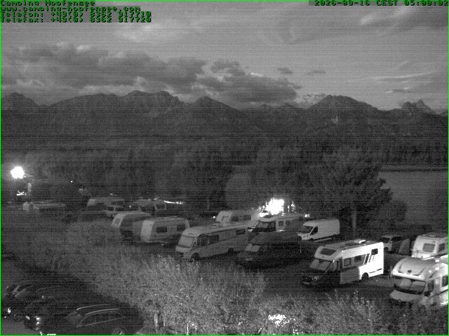 Archiv Foto Webcam Campingplatz am Hopfensee