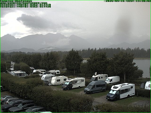 Archiv Foto Webcam Campingplatz am Hopfensee